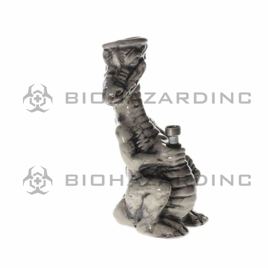 Biohazard Inc Ceramic Bong 8" Baby Dragon Ceramic Water Pipe