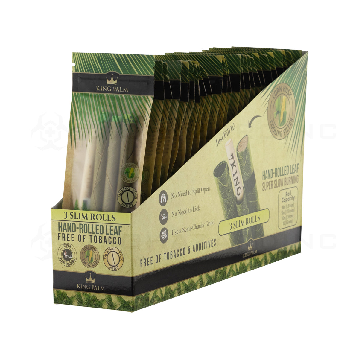 King Palm™ | 'Retail Display' Slim Rolls | Various Flavors - wholesale smoke shop distributors