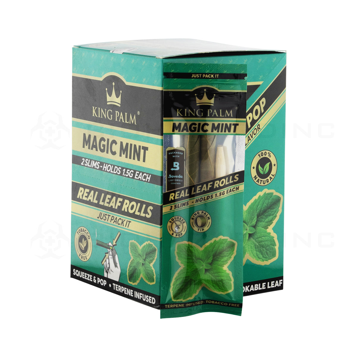 King Palm™ | 'Retail Display' Slim Rolls | Various Flavors - wholesale smoke shop