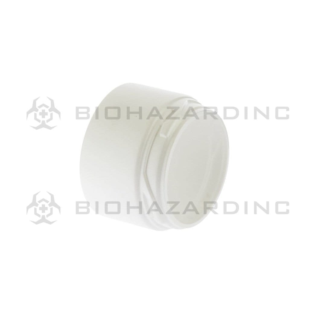 Biohazard Inc Child Resistant Jar 85 Dram Horizon Jar - 80mm - White - 150 Count