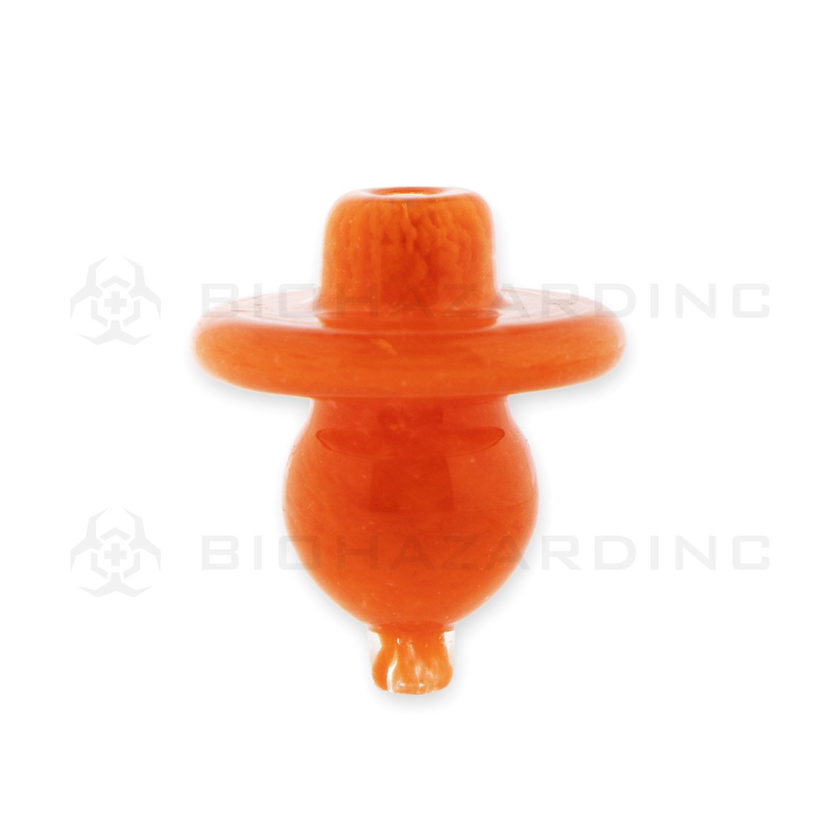 Glass Directional Bubble Carb Cap | Orange