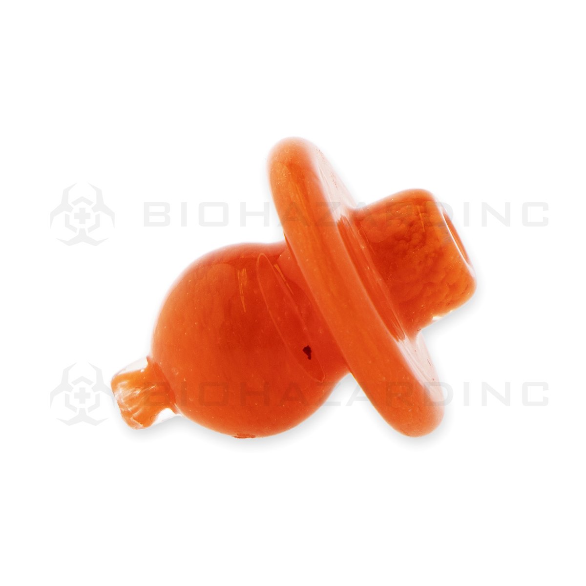 Glass Directional Bubble Carb Cap | Orange