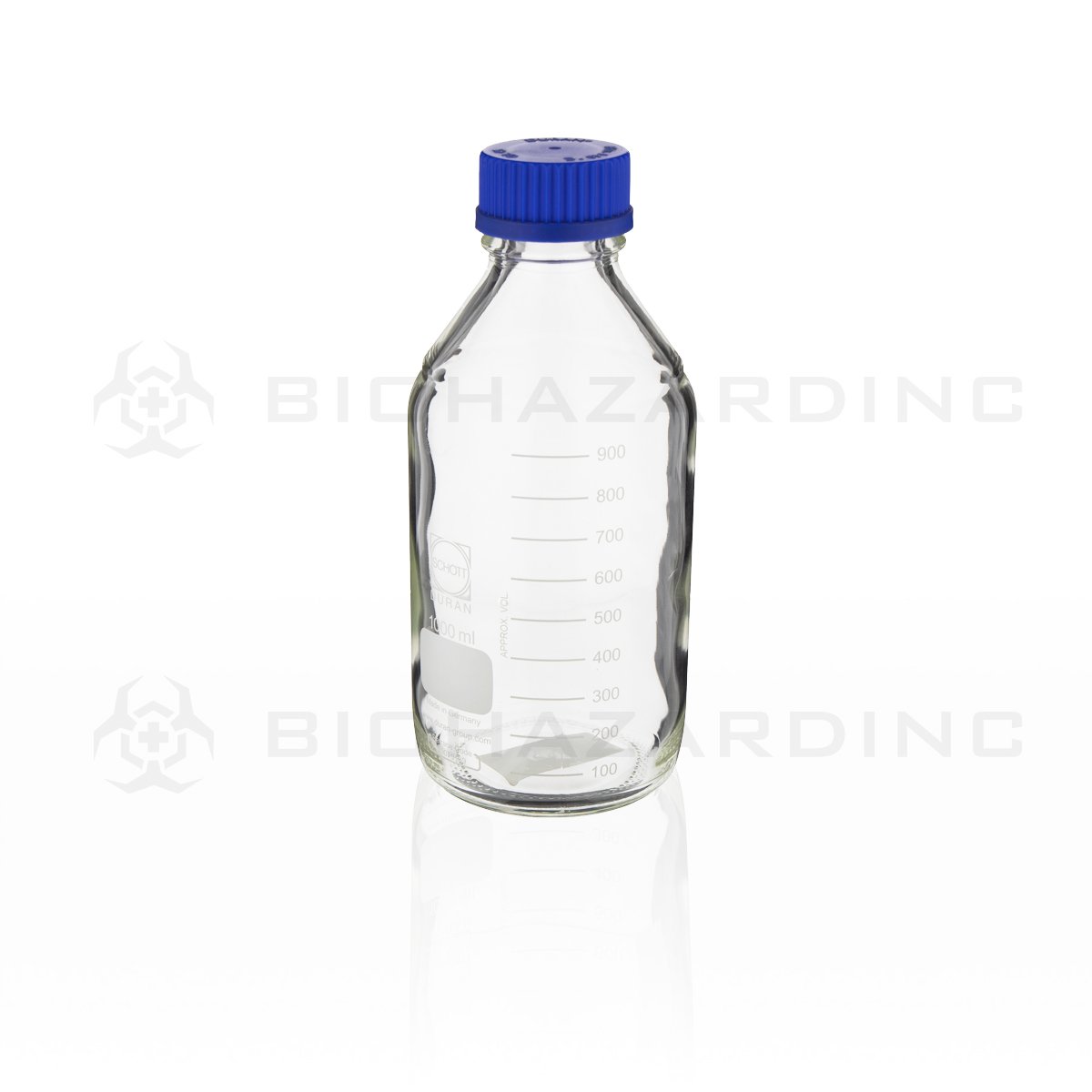 Lab Glass Media Bottle 1000ml-Schott Duran
