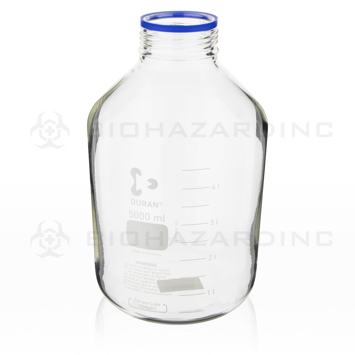 DURAN Clear Laboratory Glass - Wide Mouth | 5,000 mL