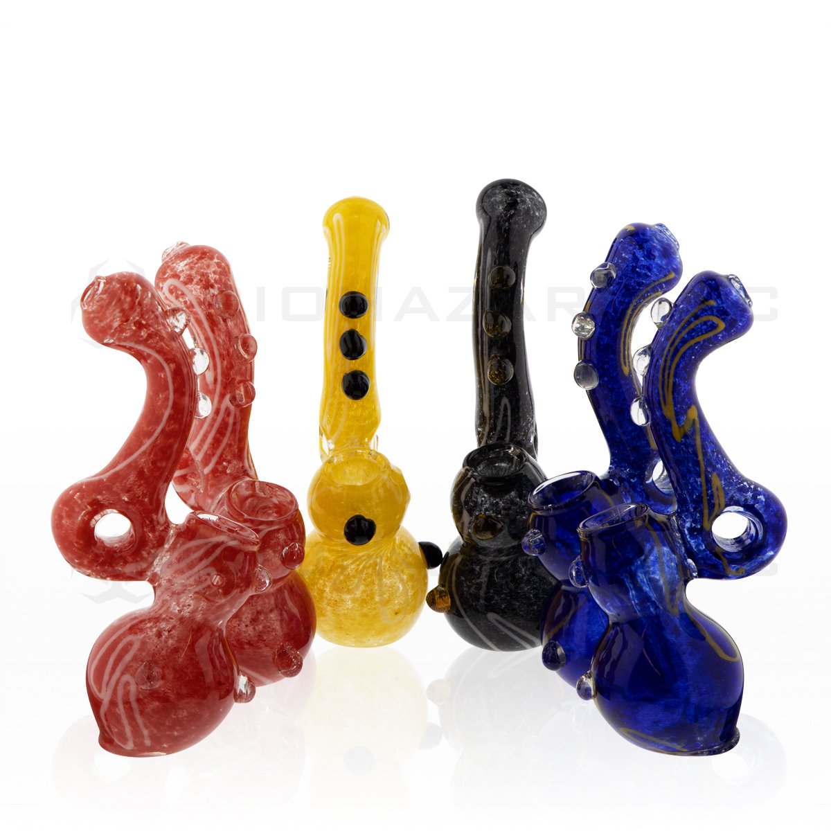 Medium Assorted Color Bubbler 6 pack