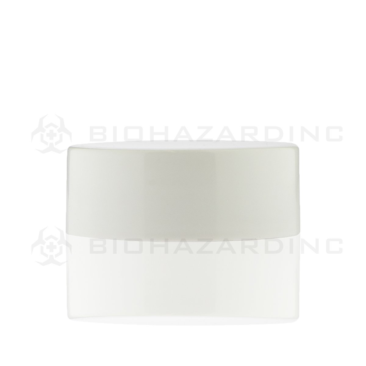 Gloss White Plastic Caps | 38mm | Child-Resistant