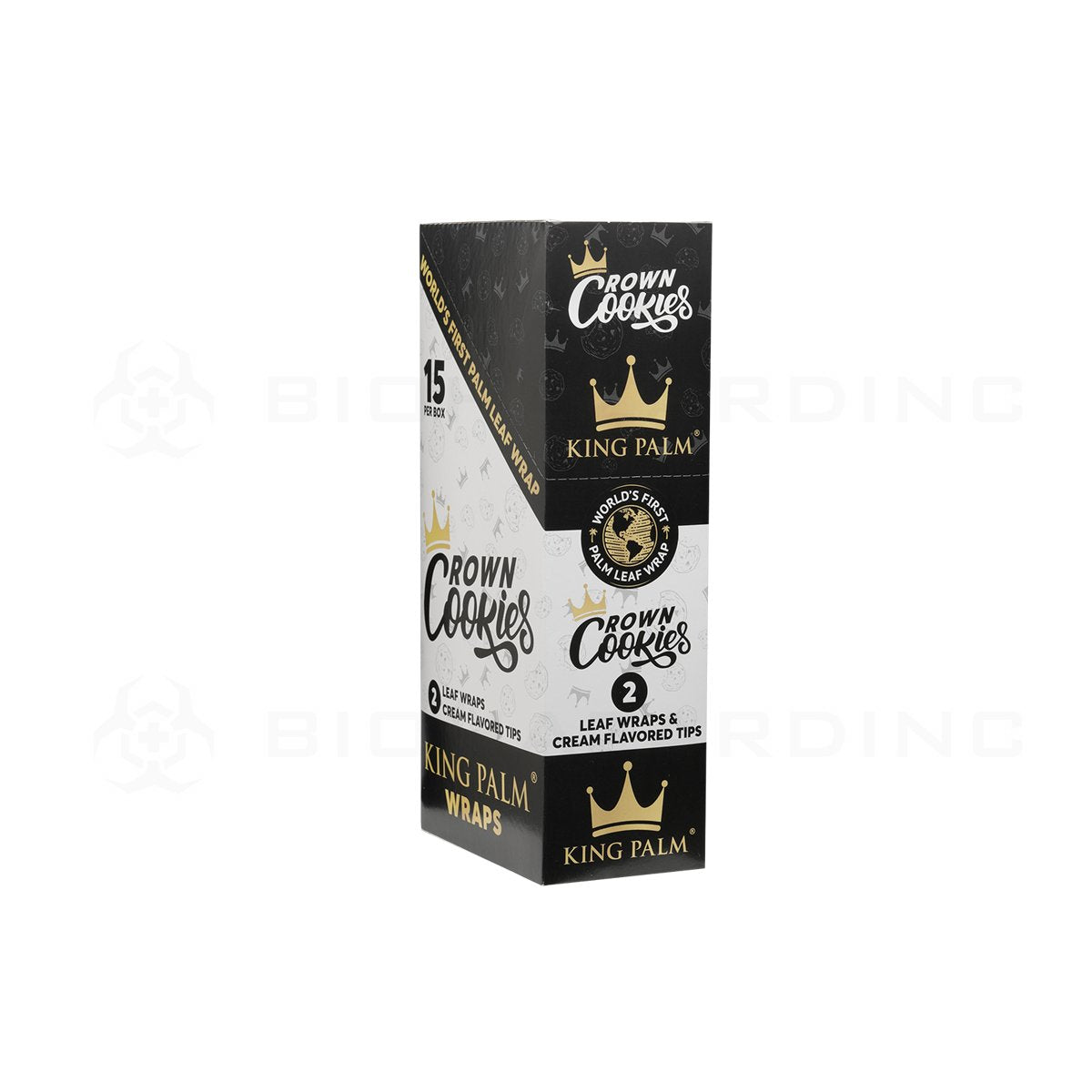 King Palm | Crown Cookies Wraps 2-Packs | 15 CT
