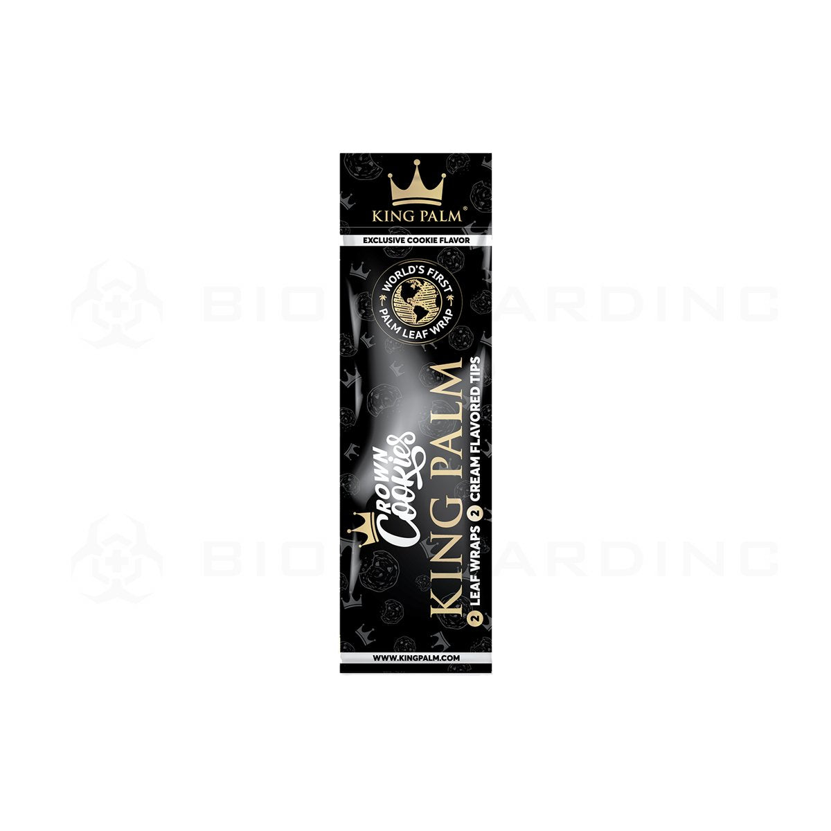 King Palm | Crown Cookies Wraps 2-Packs | 15 CT