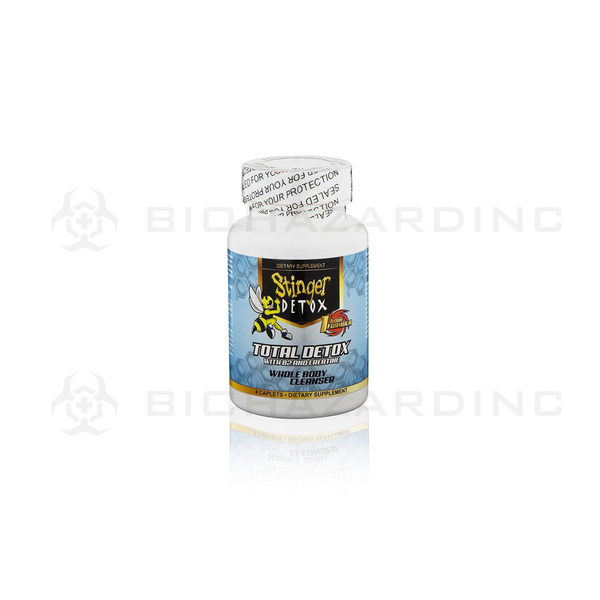 Stinger One Hour Total Detox | 4 Caplets/1000 mg ea.