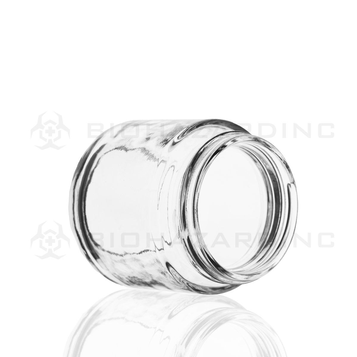 3 oz Clear Glass Jars | Heavy Weight Round Base - 53mm | 150 Count