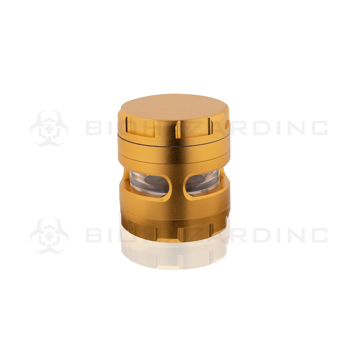 Anodized Aluminum Alloy Grinder | 5 Piece - 61mm x 68mm | Gold