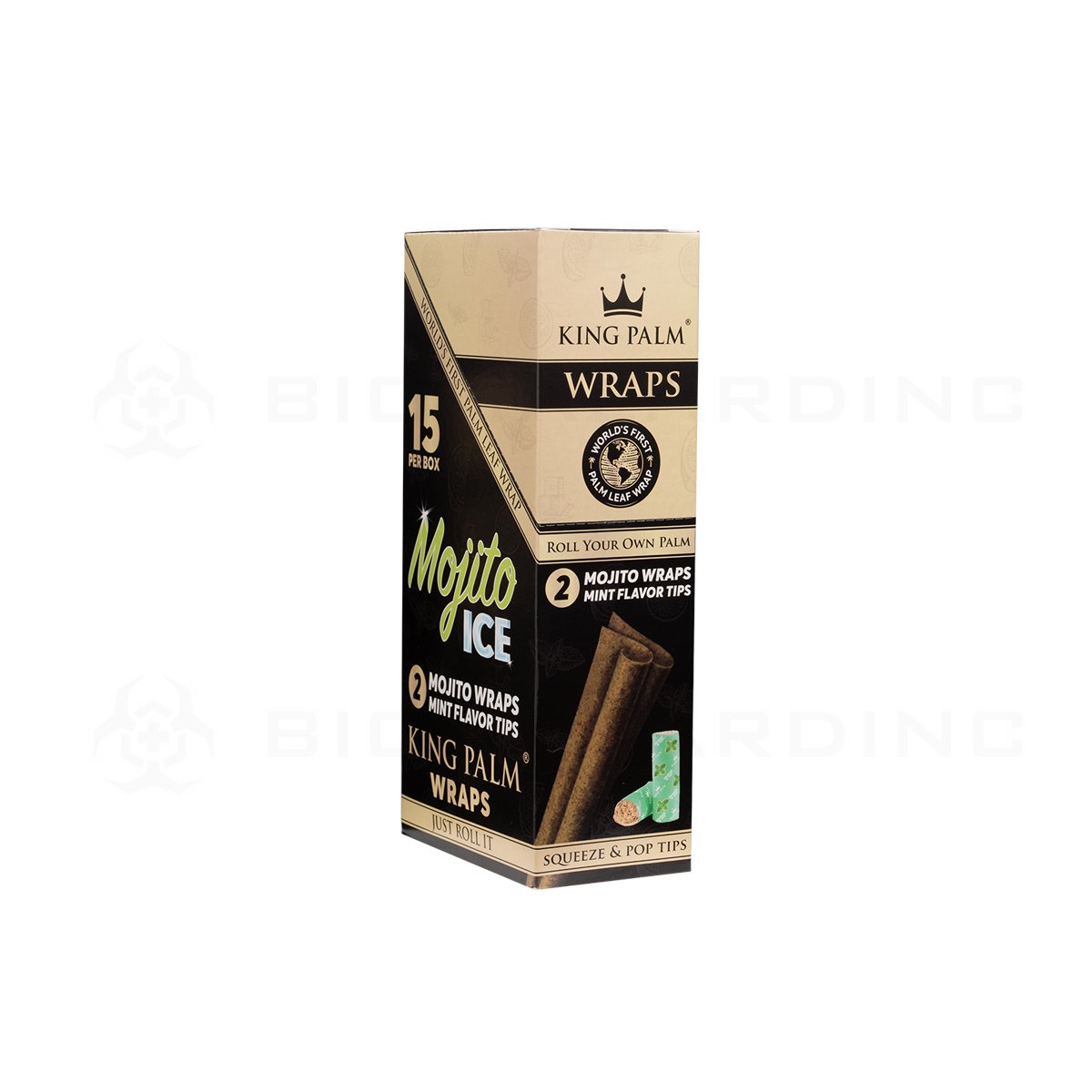 King Palm | Mojito Ice Wraps 2-Packs | 15 CT