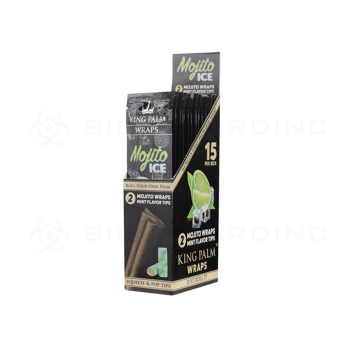 King Palm | Mojito Ice Wraps 2-Packs | 15 CT