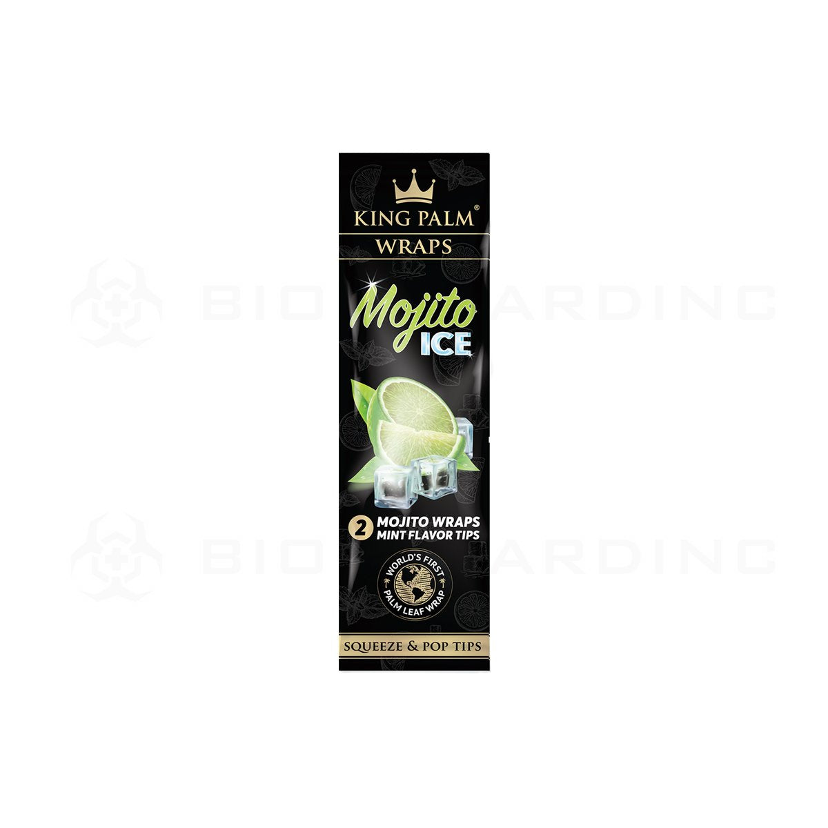 King Palm | Mojito Ice Wraps 2-Packs | 15 CT