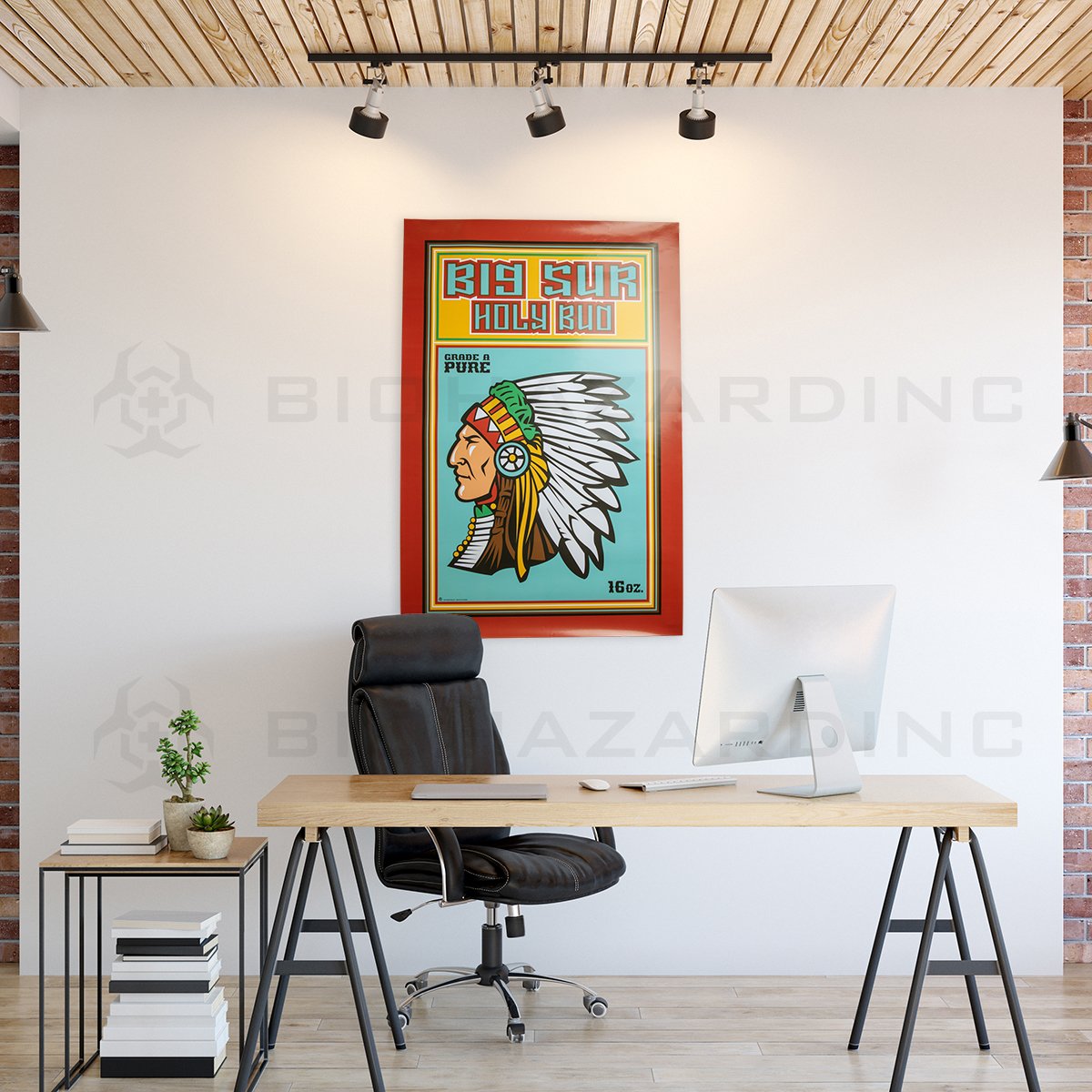 Big Sur Holy Bud | 24" x 36" Art Poster