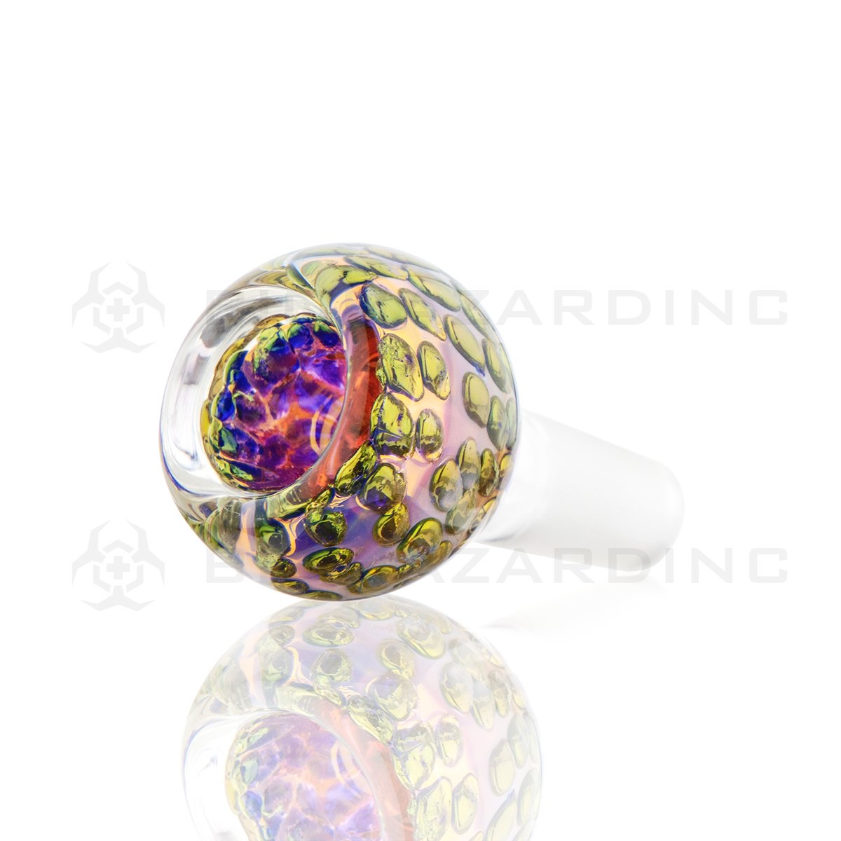 14mm Dotted Gold Fumed Bowl