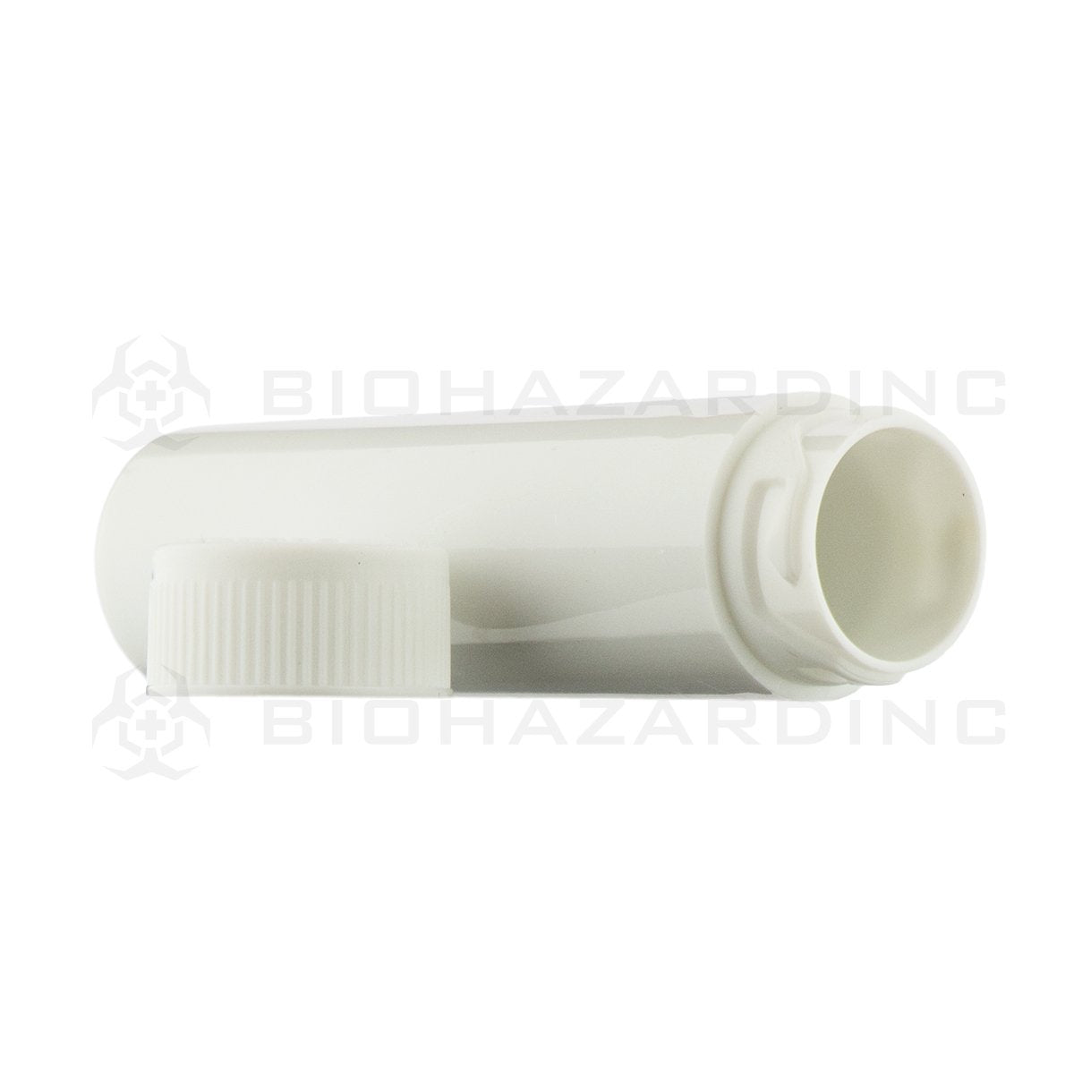 Vape Cartridge Tube w/ White Cap | 78mm - 600 Count | Child-Resistant