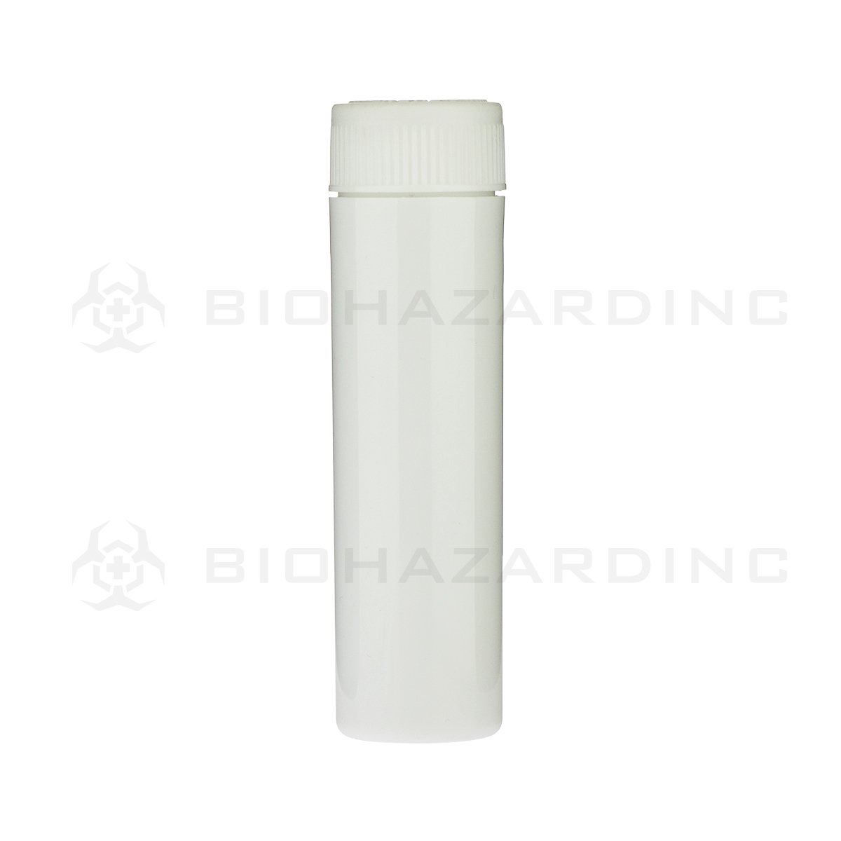 Vape Cartridge Tube w/ White Cap | 78mm - 600 Count | Child-Resistant