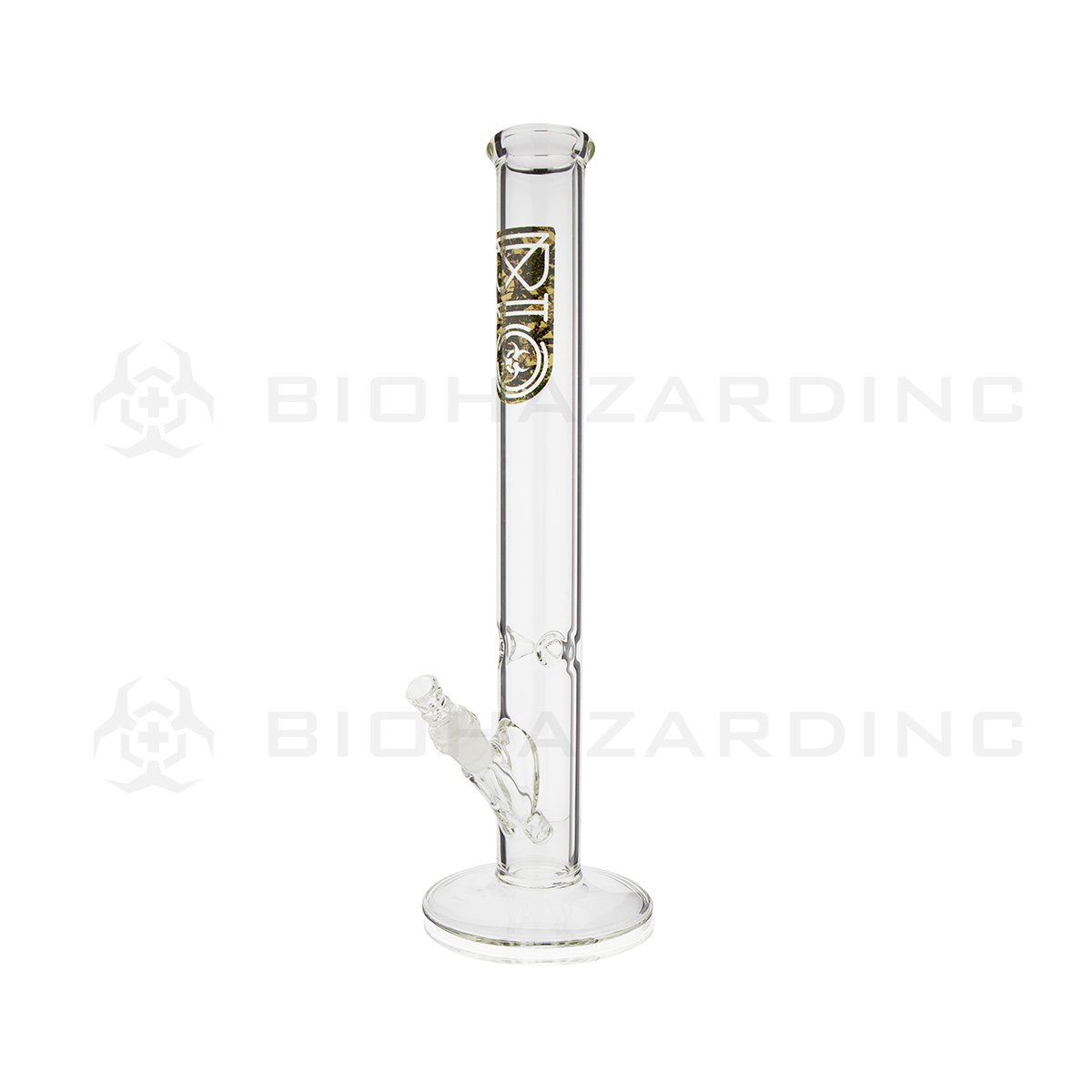 BIO Glass Straight | 18" 50mm x 5mm Classic Water Pipe | Camo