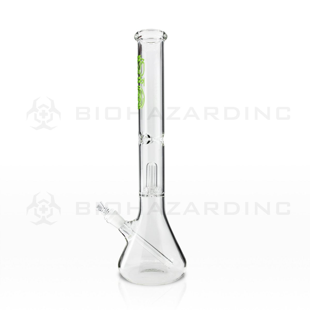 BIO Glass | 18" Showerhead Perc Beaker Water Pipe | Green