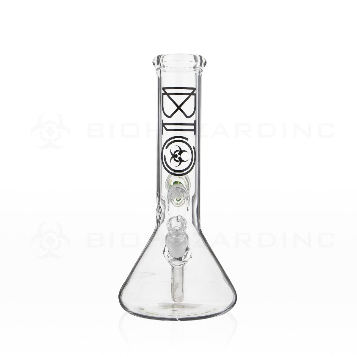BIO Glass Flower Marble | 12" 50mm x 5mm Beaker Water Pipe | Rasta