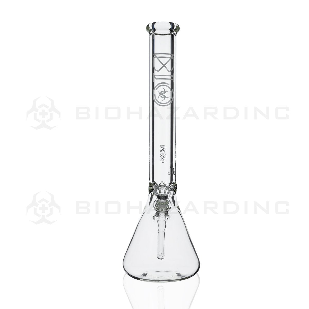 Bio Glass | 18" 50 x 9mm Bio Beaker | White