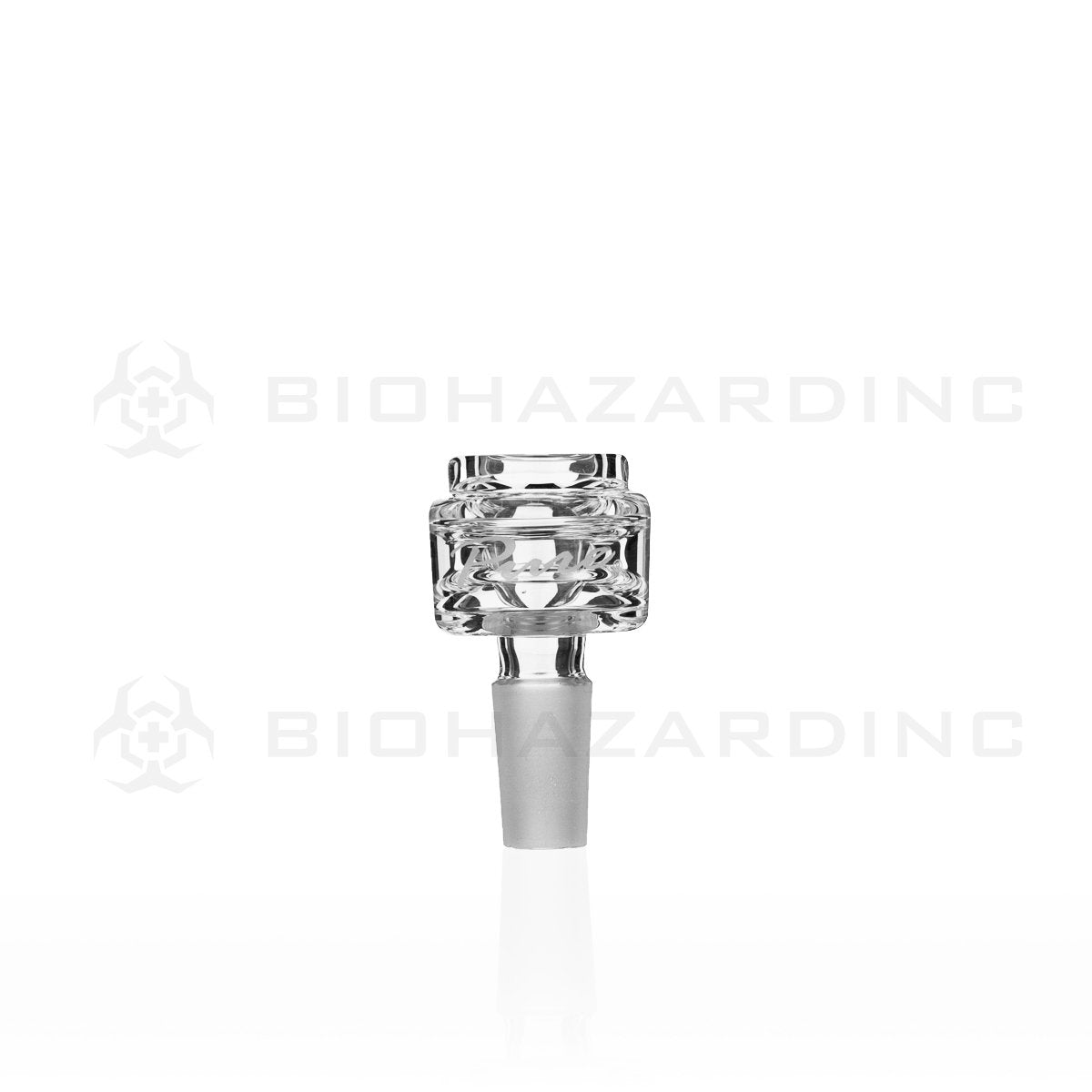 PURE Glass | Signature 14mm Male Bowl | Clear Trim