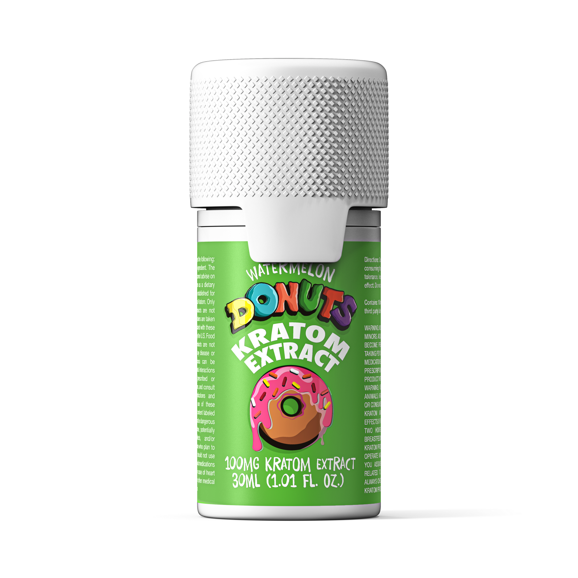 Kratom | Donuts Original Kratom Various Flavors | 100mg - Watermelon