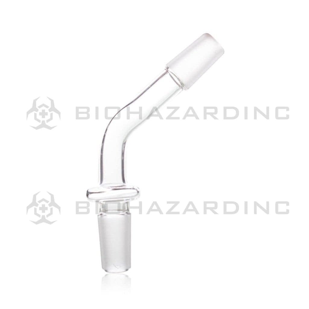Biohazard Inc Glass Bong Adapter Adapter - Curved 14mm/14mm Male