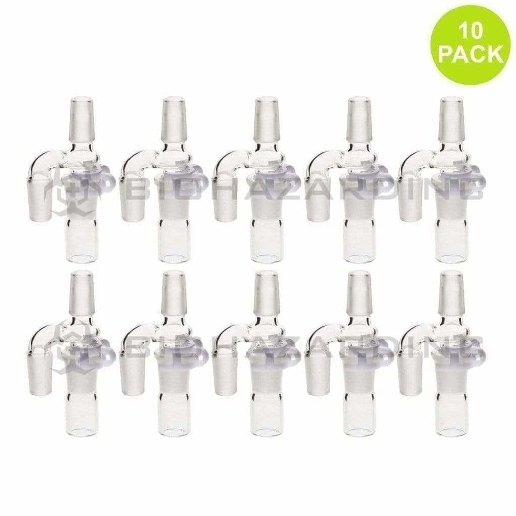 Biohazard Inc Glass Bong Adapter Adapter-Reclaim 14mm/14mm Male - 10PK