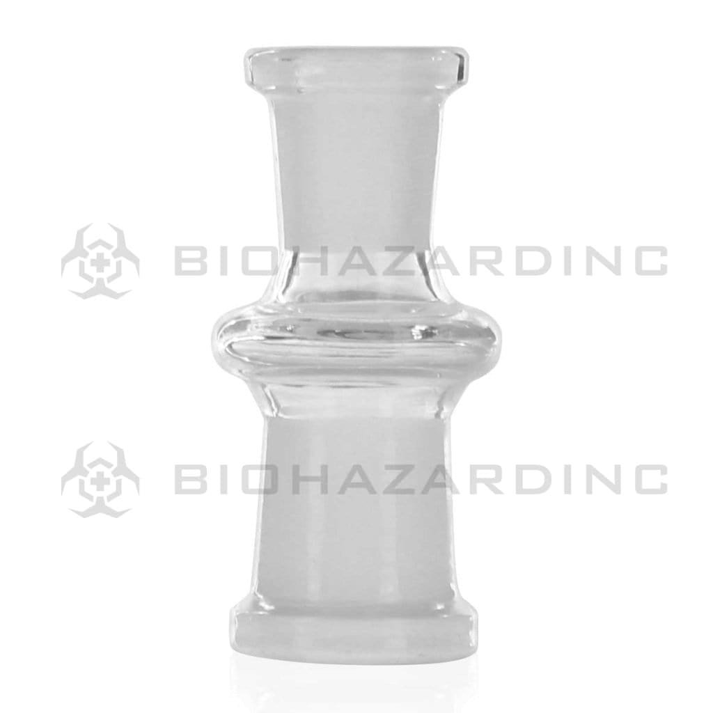 Biohazard Inc Glass Bong Adapter Adapter - Straight 19mm/14mm Female- 20 Count