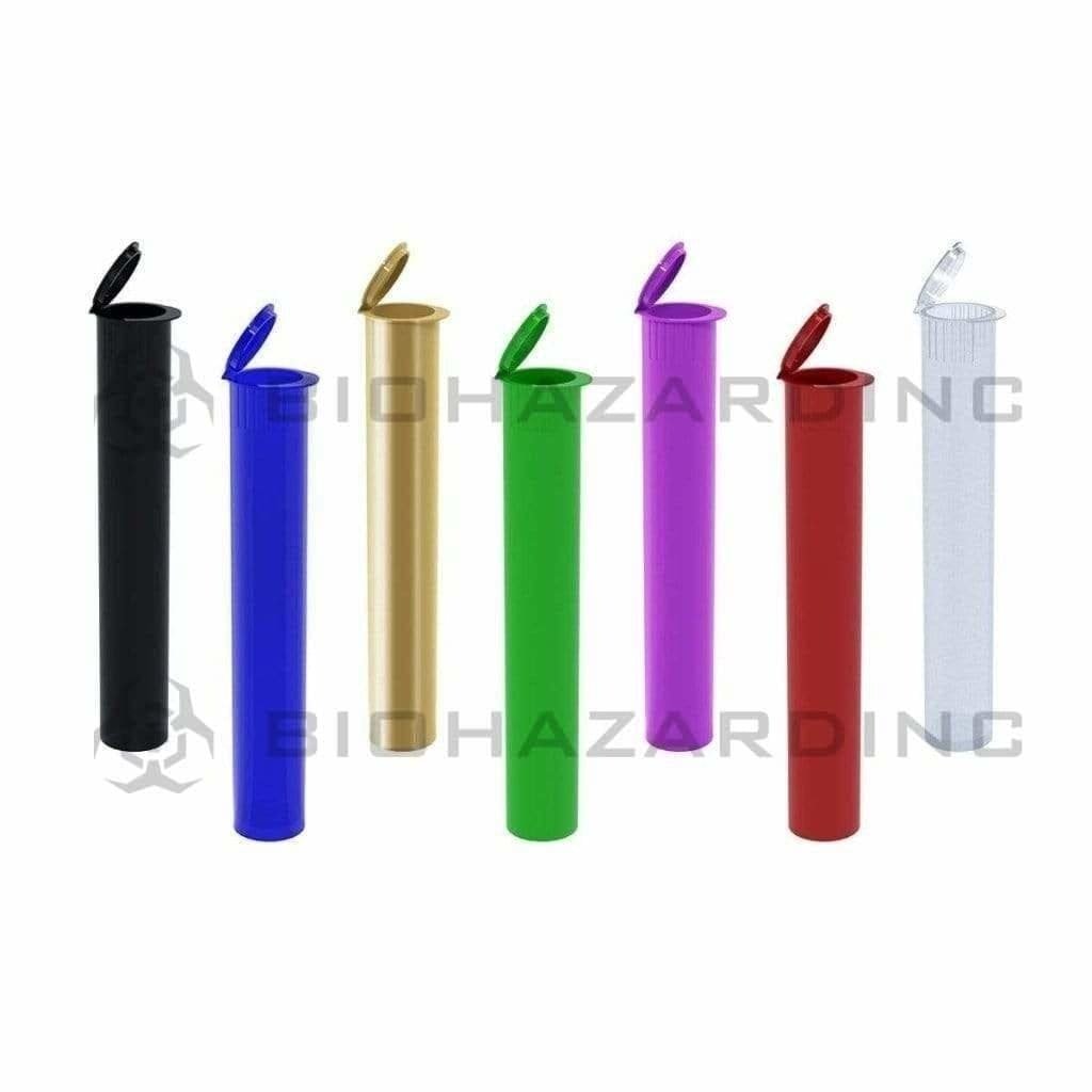 Biohazard Inc Child Resistant Joint Tube Assorted Color 116mm CR Cone Tube - 1000 Count