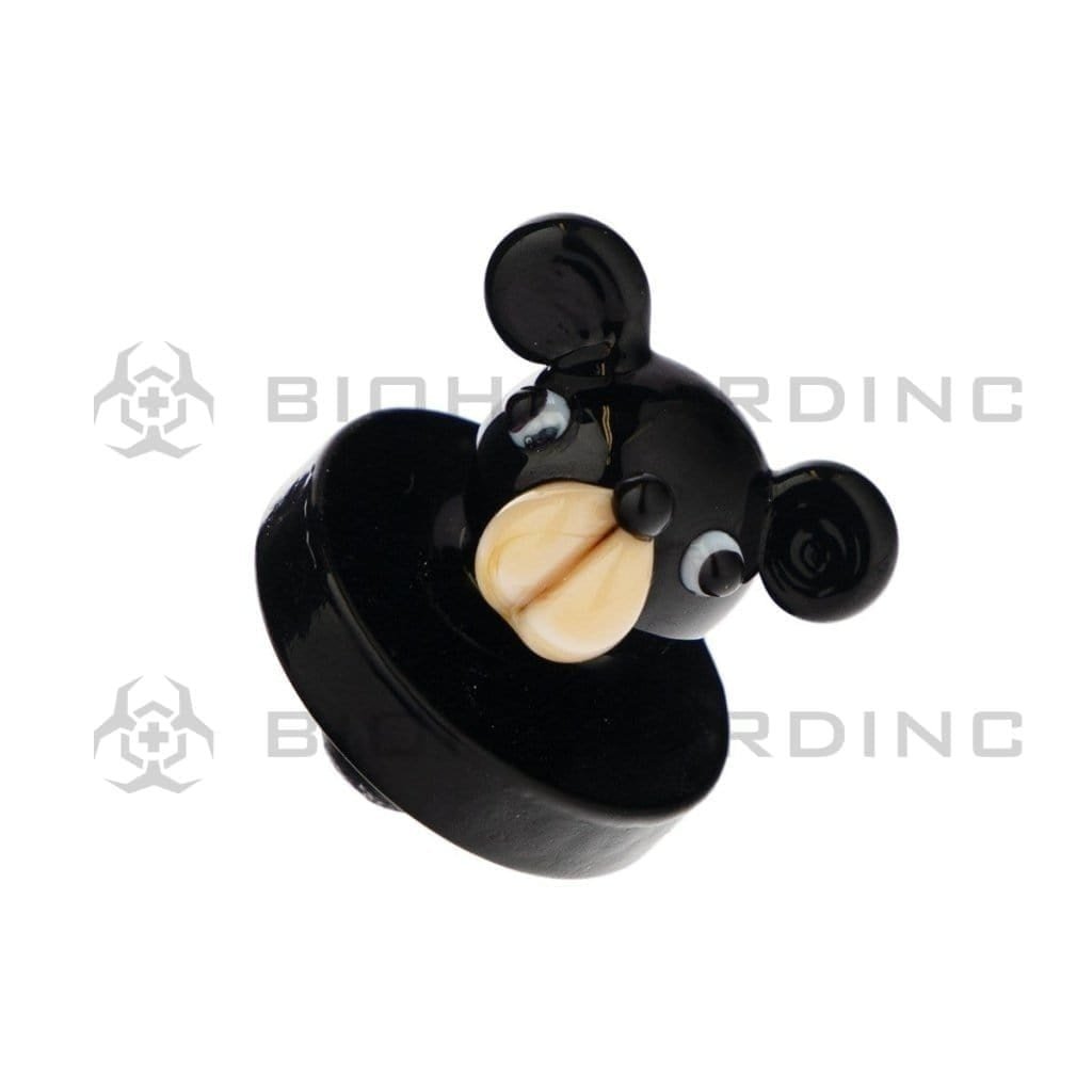 Biohazard Inc Carb Cap Bear Carb Cap - Black
