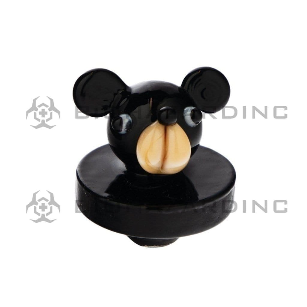 Biohazard Inc Carb Cap Bear Carb Cap - Black