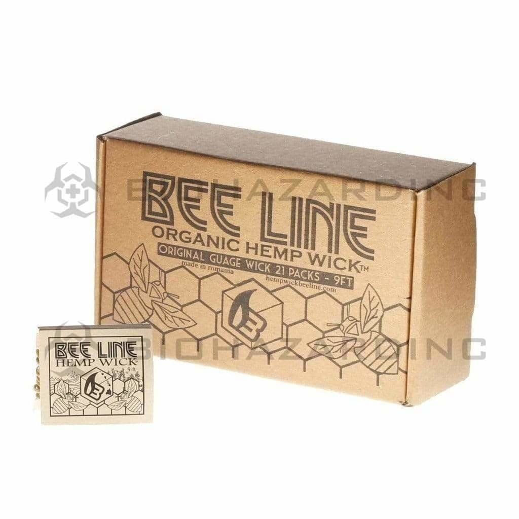 Beeline Hemp Wick Beeline 21 OG packs-case/carton (9ft/pack)