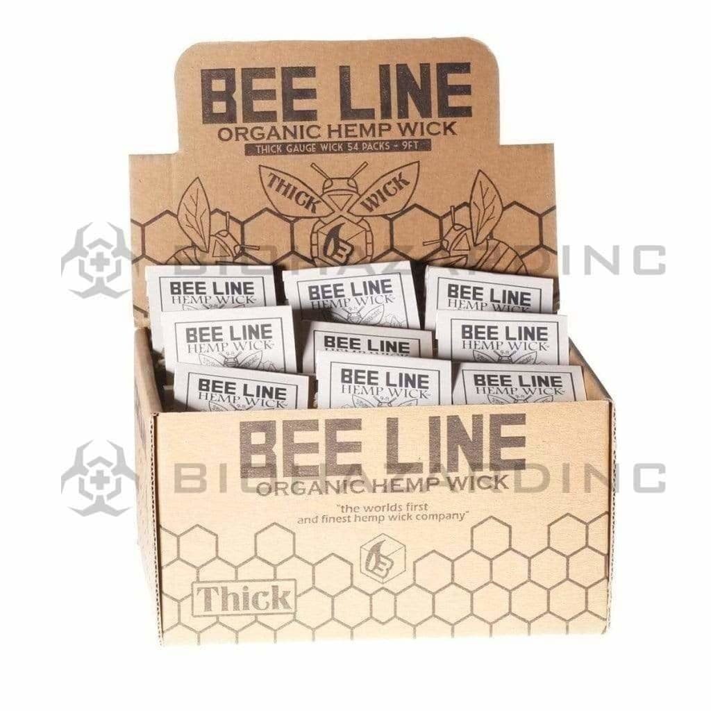 Beeline Hemp Wick Beeline 54 Thick packs-display box(9ft/pack)