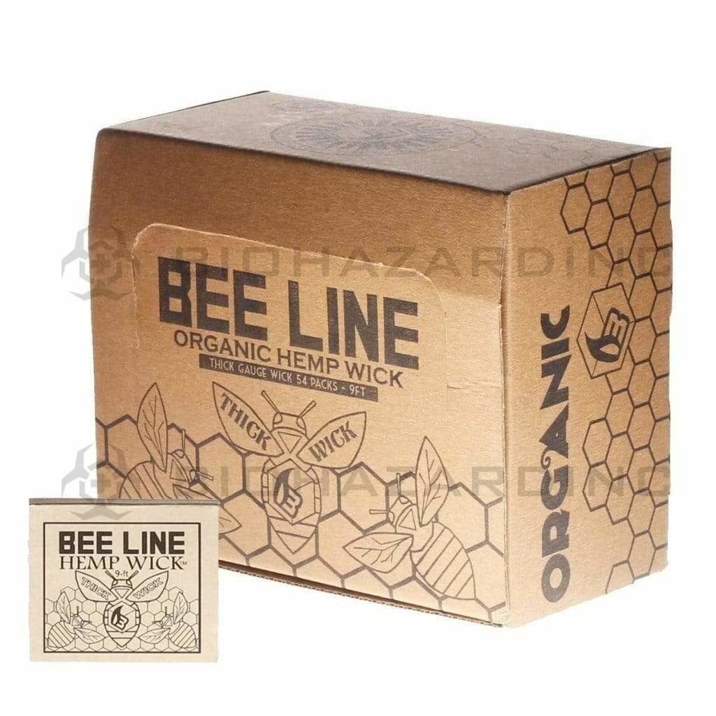 Beeline Hemp Wick Beeline 54 Thick packs-display box(9ft/pack)