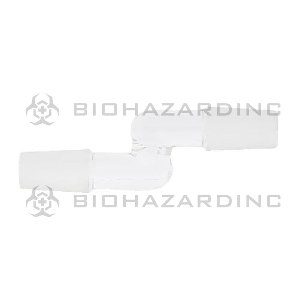 Biohazard Inc Glass Bong Adapter Bent Adapter - 14mm Male - 20 Count