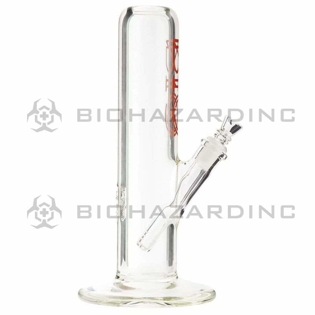 Bio Glass Glass Bong 12" BIO 60mm x 9mm Straight - Red