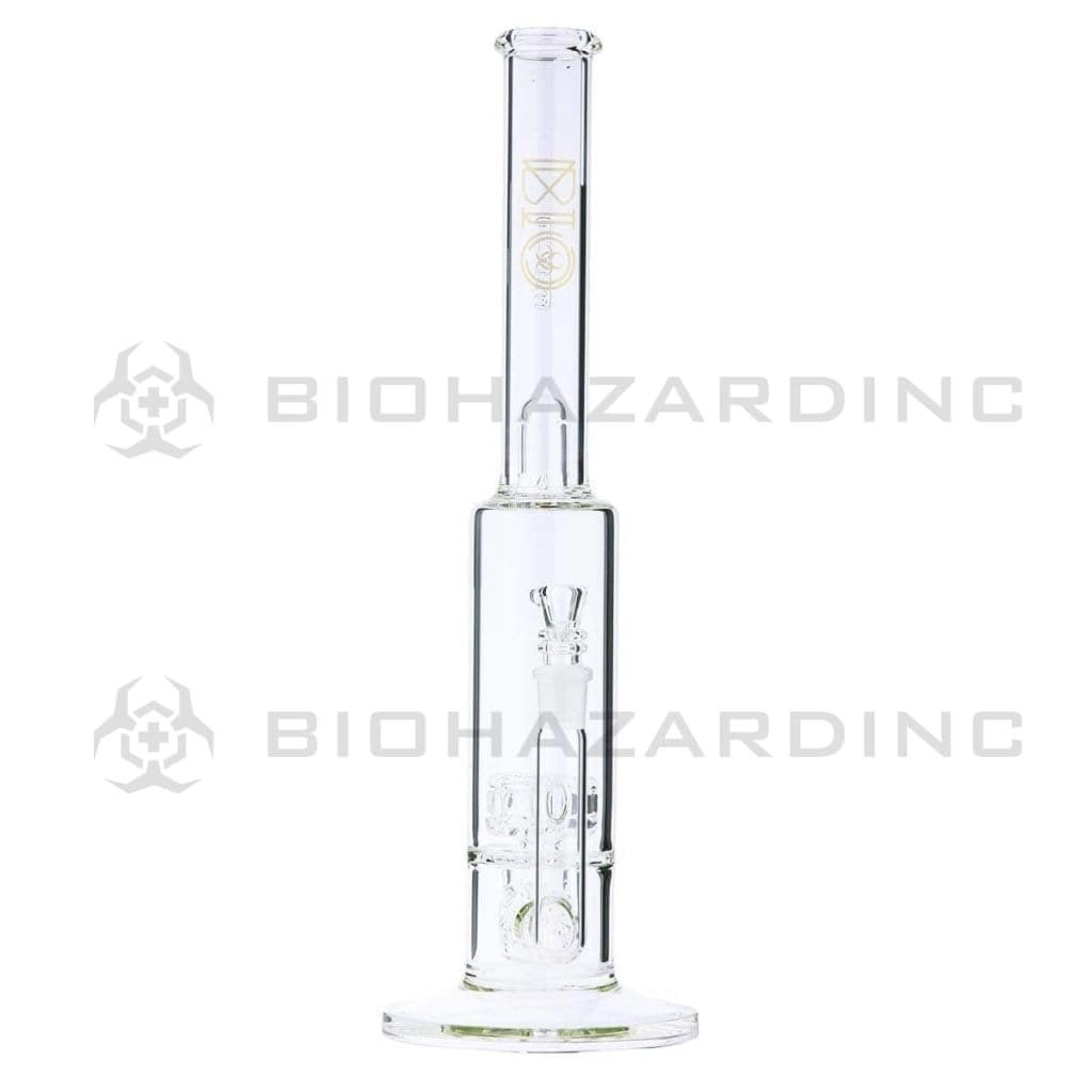 Bio Glass Glass Bong BIO x PURE DynamiX Perc Stemless Straight Bong - Gold
