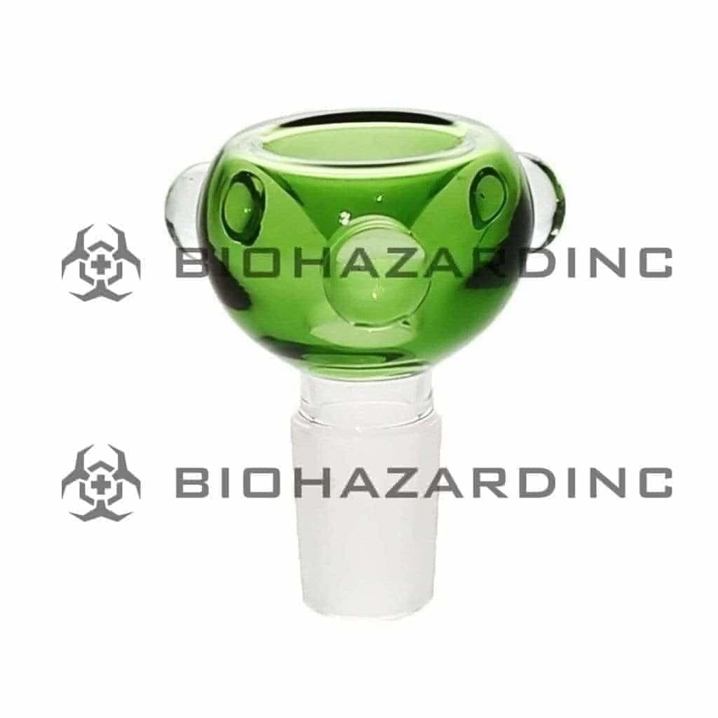 Biohazard Inc 19mm Bowl Green Marble Bowl 19mm