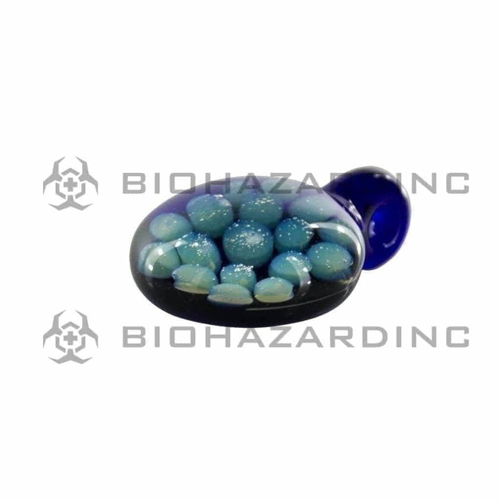 Biohazard Inc Glass Pendant Glass Honeycomb Pendant 1"