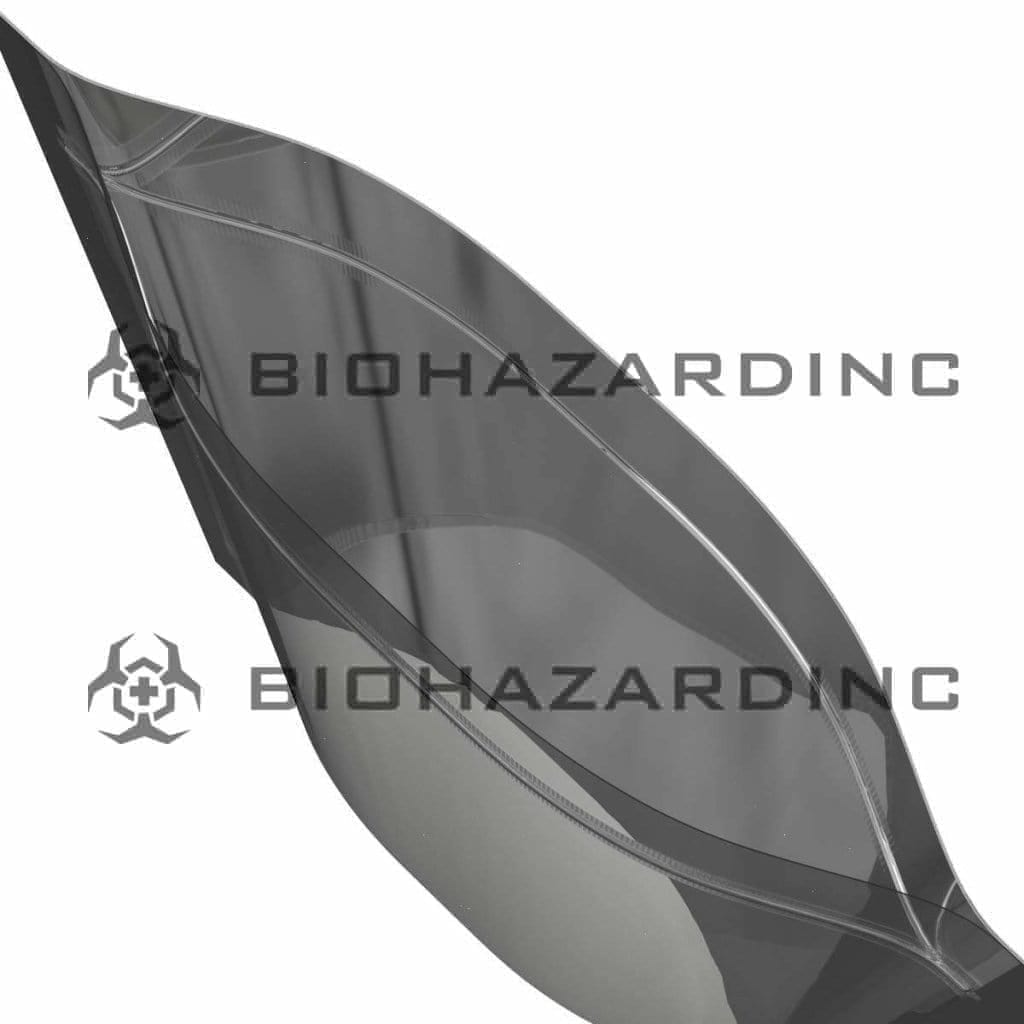 Biohazard Inc Mylar Bag White Vista Mylar Bags 5in x 8.14in - 14g - 1,000 Count (Tamper Evident)