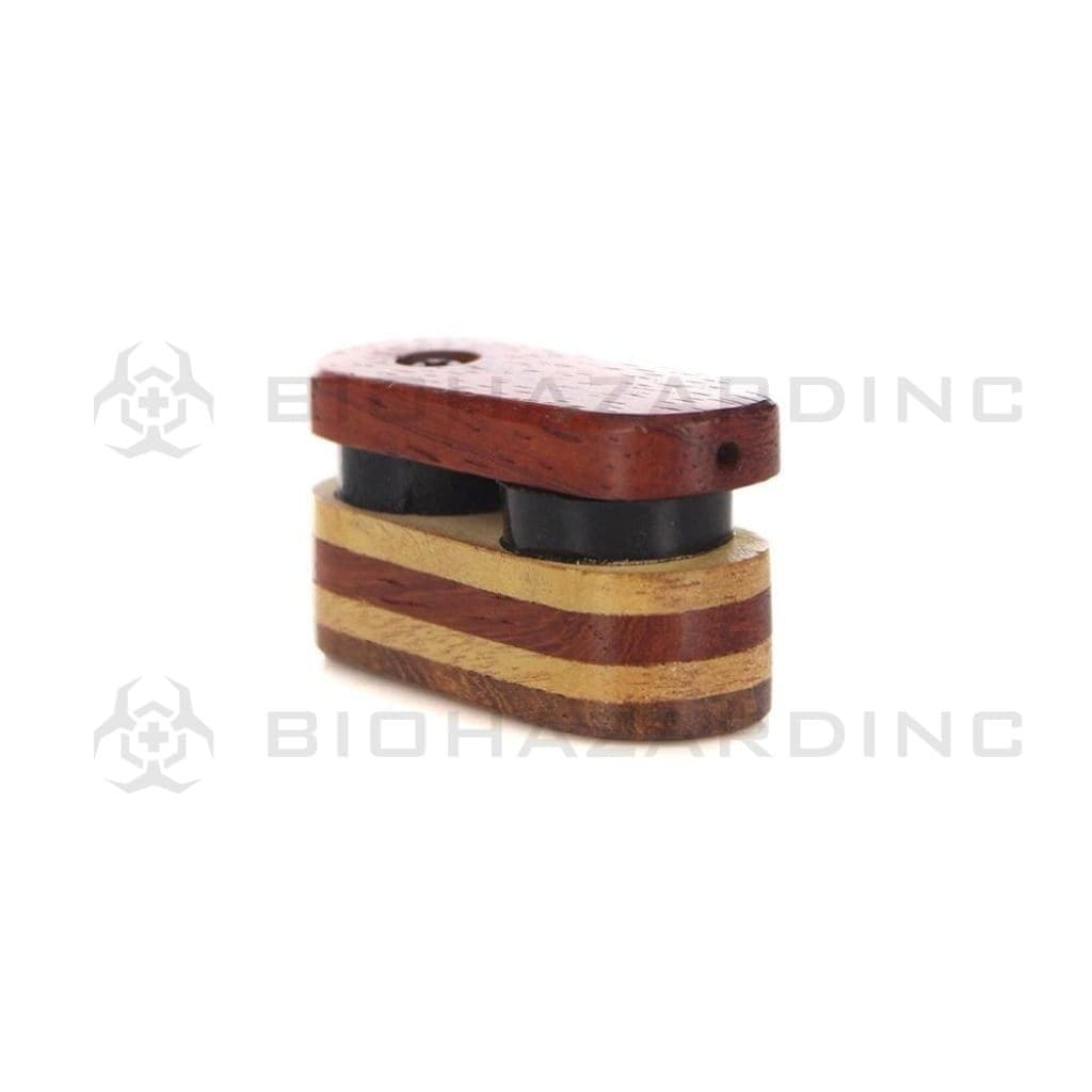 Biohazard Inc Wood Hand Pipe 2" Monkey Wood Pipe