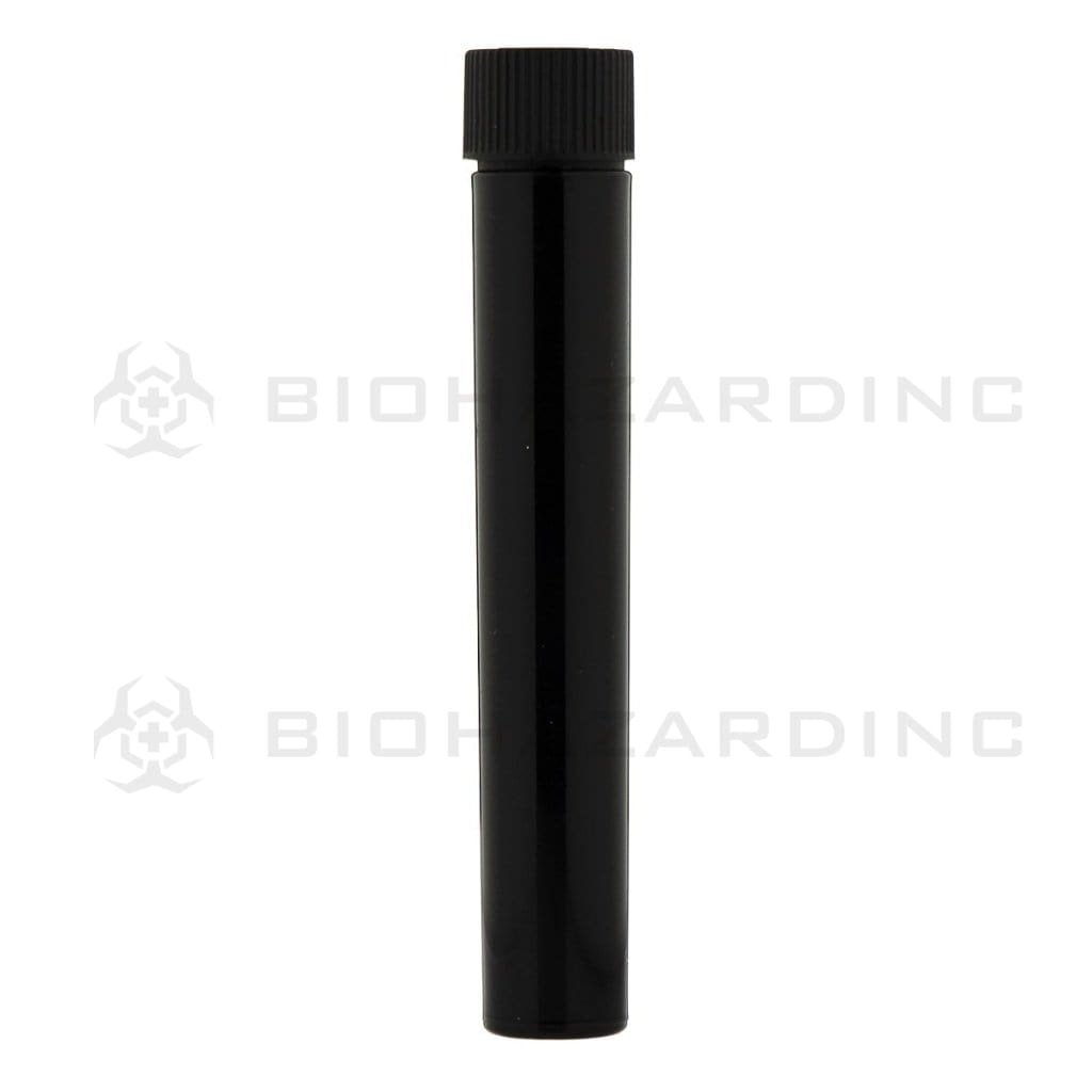 Biohazard Inc Storage Tube Black Child Resistant Cartridge Container - 105mm - 500 Count