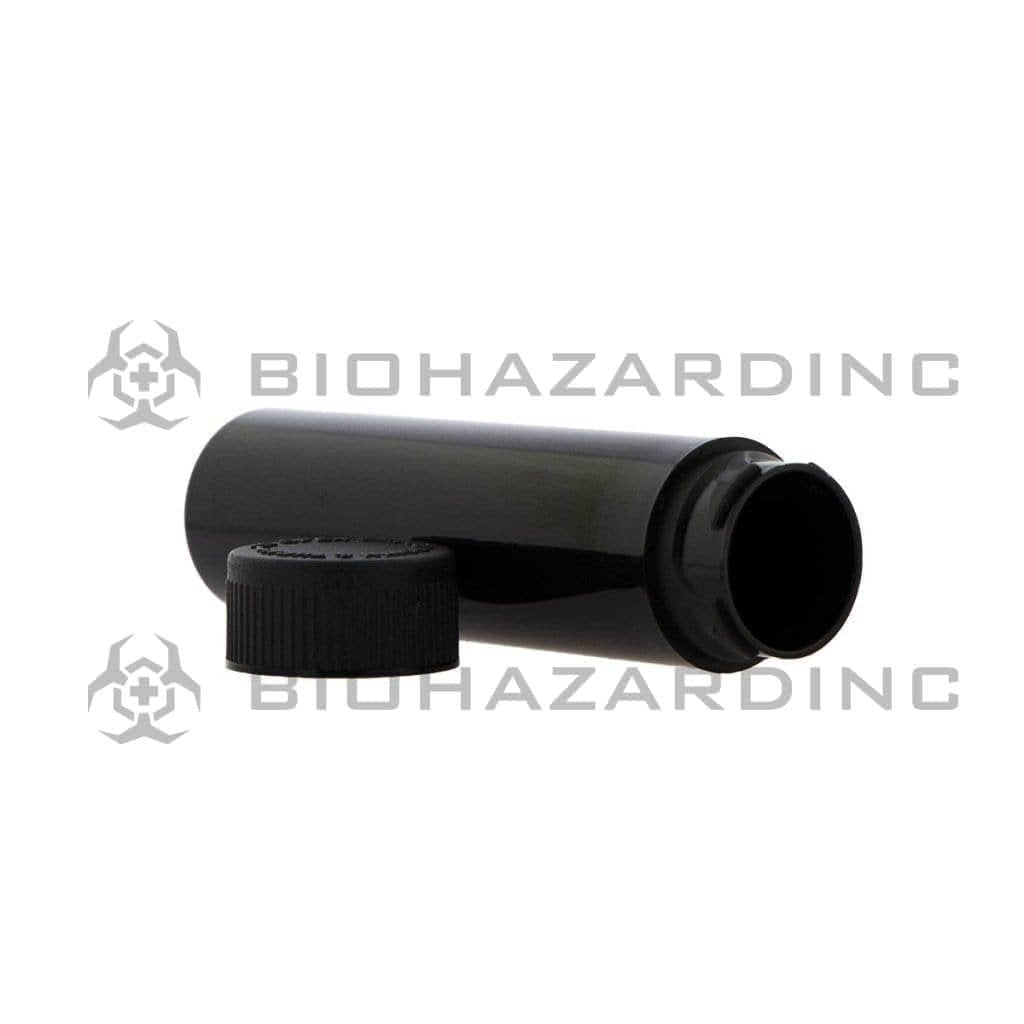 Biohazard Inc Storage Tube Black Child Resistant Cartridge Container - 78mm - 600 Count