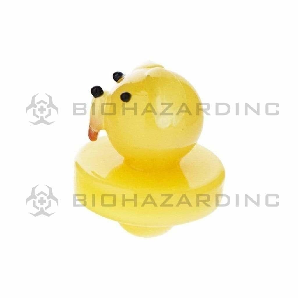 Biohazard Inc Carb Cap Carb Cab Dog - Yellow