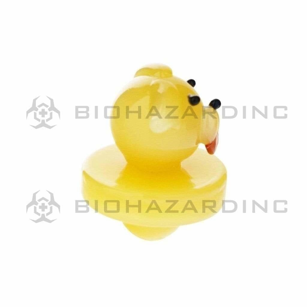 Biohazard Inc Carb Cap Carb Cab Dog - Yellow