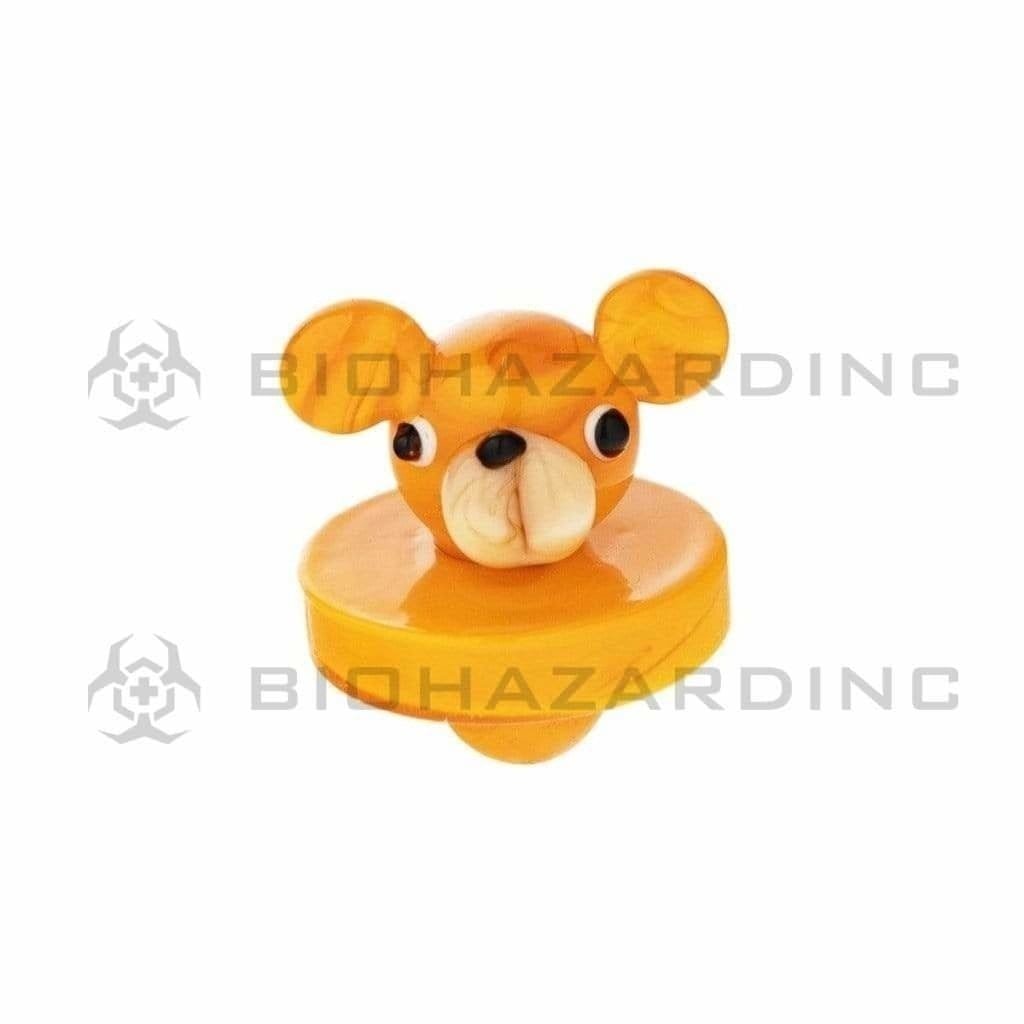 Biohazard Inc Carb Cap Carb Cap Bear - Orange