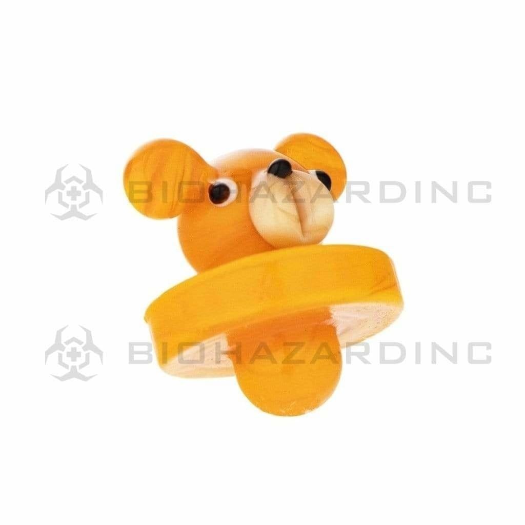 Biohazard Inc Carb Cap Carb Cap Bear - Orange